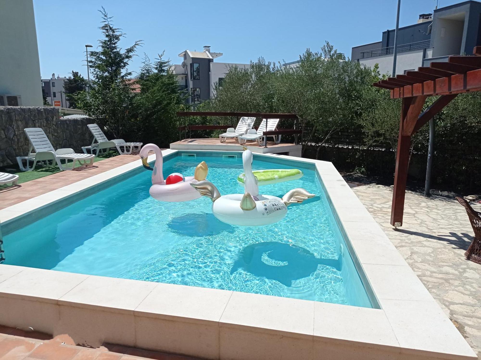 Villa Niko With Private Swimming Pool Zadar Ngoại thất bức ảnh